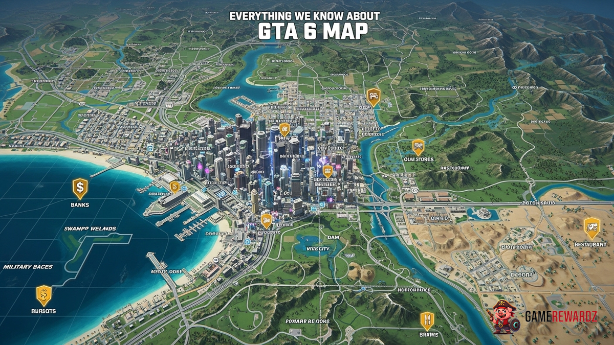 Everything We Know About GTA 6 Map